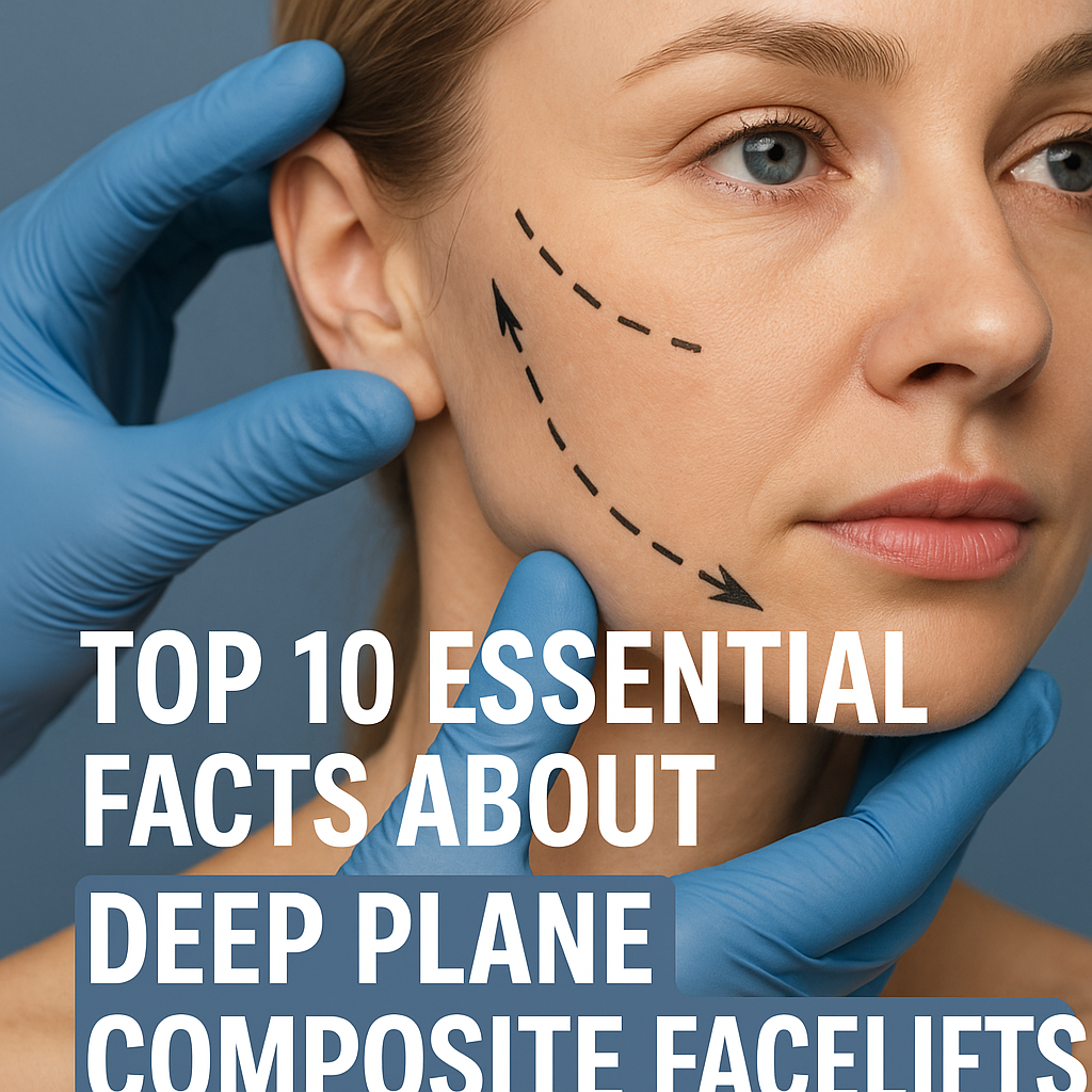 deep plane facelift illustration for Top 10 Essential Facts About Deep Plane Composite Facelifts